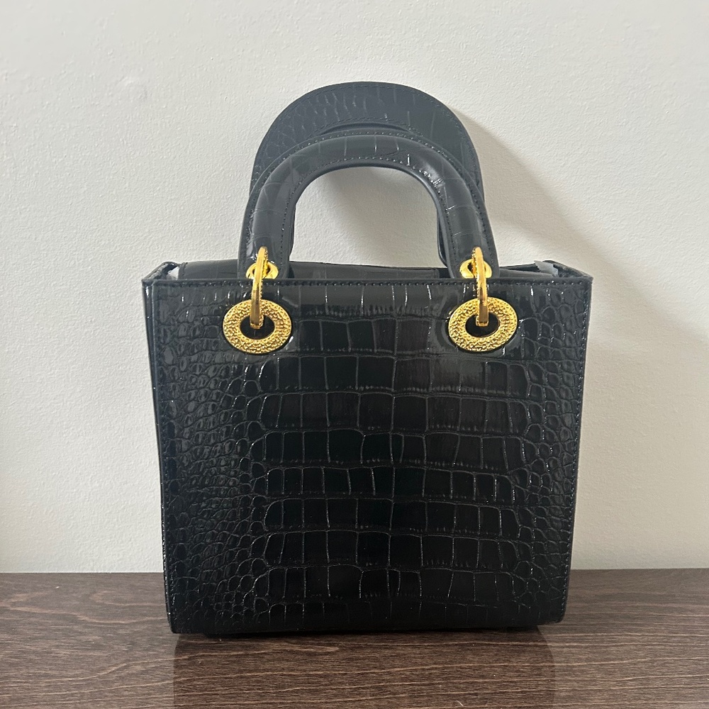 Mini croco bag